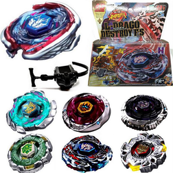 Hot Fusion Metal Rapidity Fight Masters Top Beyblade String Launcher