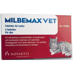 Novartis Milbemax Vet 4 Tablets