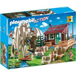 Playmobil Rock Climbers with Cabin 9126