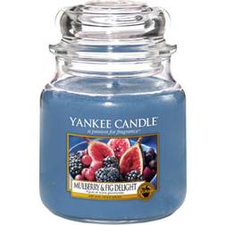 Yankee Candle Mulberry & Fig Delight Medium Doftljus 411g