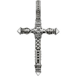 Thomas Sabo Cross Charm Pendant - Silver