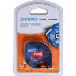 Dymo LetraTag Black on Red