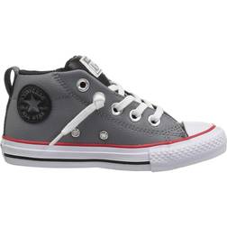 Converse Little/Big Kid's Chuck Taylor All Star Street Mid Leather - Mason/Black/White