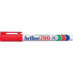 Artline Permanent Marker Red 700 0.7mm