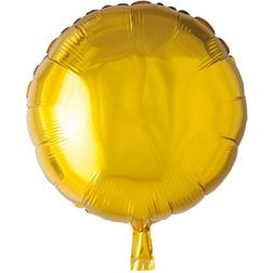 Hisab Joker Foil Ballon Round Gold