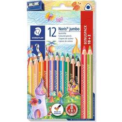 Staedtler Noris Jumbo Coloured Pencils 128 12-pack