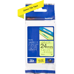 Brother P-Touch Labelling Tape Black on Fluorescent Yellow