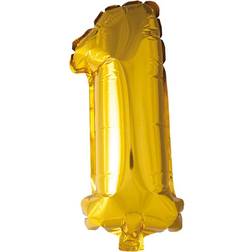 Hisab Joker Foil Ballon Number 1 Gold