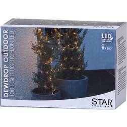 Star Trading Dew Drop Ljusslinga 100 Lampor