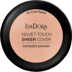 Isadora Velvet Touch Sheer Cover Compact Powder #43 Cool Sand