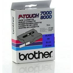 Brother TX-551 (Black on Blue)