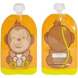 Fill n Squeeze Baby Food Pouch Bottom Opening with Zip 6-pack