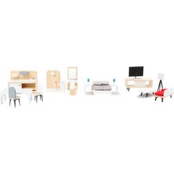 Legler Doll´s House Furniture Complete Set