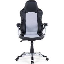 Beliani Explorer Gaming Chair - Black/Grey/Silver