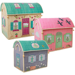 Rice Toy Baskets House Theme 3-pack