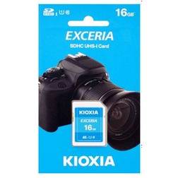 Kioxia Exceria SDHC Class 10 UHS-I U1 16GB