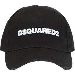 DSquared2 Embroidered Baseball Cap - Black