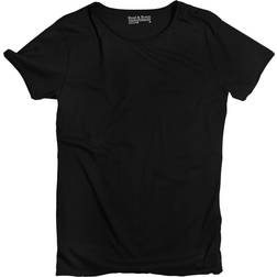 Bread & Boxers Crew-Neck Relaxed T-shirt - Black