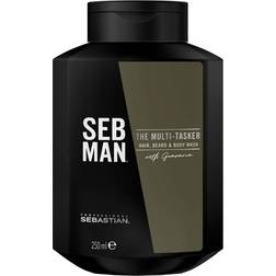 Sebastian Professional Seb Man the Multi-Tasker 3-in-1 Beard, Hair & Body Wash 250ml