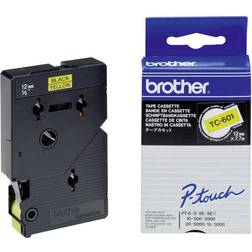 Brother P-Touch Labelling Tape Black on Yellow