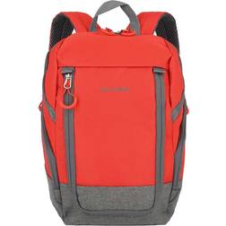 Travelite Basics Backpack - Red/Grey