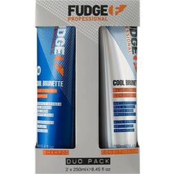 Fudge Cool Brunette Blue-Toning Shampoo & Conditioner Duo 2x250ml