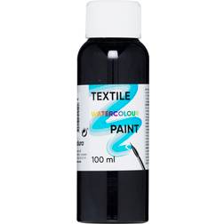Panduro Watercolor Textile Color Black 100ml