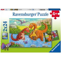 Ravensburger Dinosaurs 2x24 Bitar