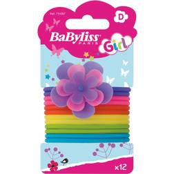 Babyliss Hårsnodd Gummi Kids 12-pack