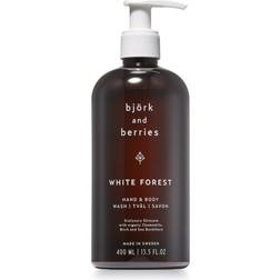 Björk & Berries Hand & Body Wash White Forest 400ml