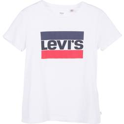 Levi's The Perfect Graphic Tee - Sportswear Logo White