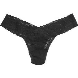 Hanky Panky Signature Lace Low Rise Thong - Black