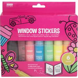 Sense Window Stickers with 6 Colors