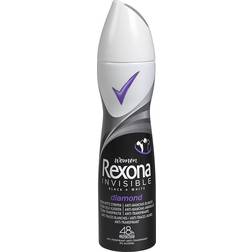 Rexona Women Invisible Black + White Diamond Deo Spray 150ml