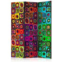 Colorful Abstract Art Rumsavdelare 135x172cm