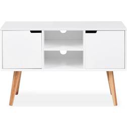 AC Design Furniture Mariela Natur/Vit TV-bänk 96x61.5cm