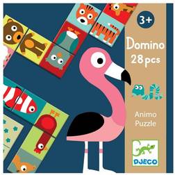 Djeco Domino Animo Puzzle 28 Bitar