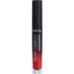 Isadora Velvet Comfort Liquid Lipstick #66 Ravish Red