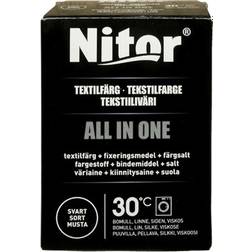 Nitor Textile Color All in One Black 350g