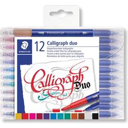 Staedtler Calligraphy 3005 Double Ended Pen 12-pack