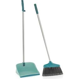 Leifheit Sweeper Set with Handle and Open Dust Pan c