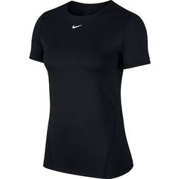 Nike Pro Mesh Training Top Women - Black/White