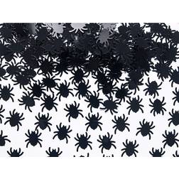 PartyDeco Confetti Spiders Black