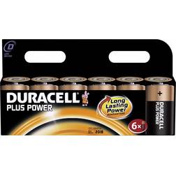 Duracell D Plus Power 6-pack