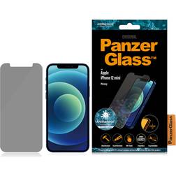 PanzerGlass Privacy AntiBacterial Standard Fit Screen Protector for iPhone 12 Mini