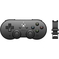 8Bitdo SN30 Pro Gamepad and Clips (PC/Xbox/Android) - Black
