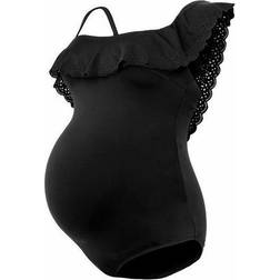 Cache Coeur Bloom Maternity Swimsuit Black (CAC-BM178)