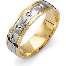 Flemming Uziel Fantasy 1255 Ring - Gold/White Gold