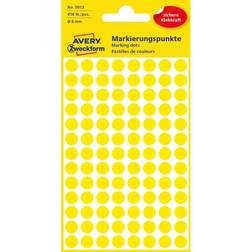 Avery Marking Dots Yellow 7.6x12cm