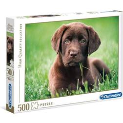 Clementoni High Quality Collection Chocolate Puppy 500 Bitar